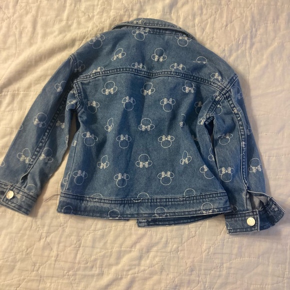 Christmas sale! Disney Minnie Mouse Denim Jacket - Picture 2 of 3